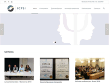 Tablet Screenshot of icpsi.cl
